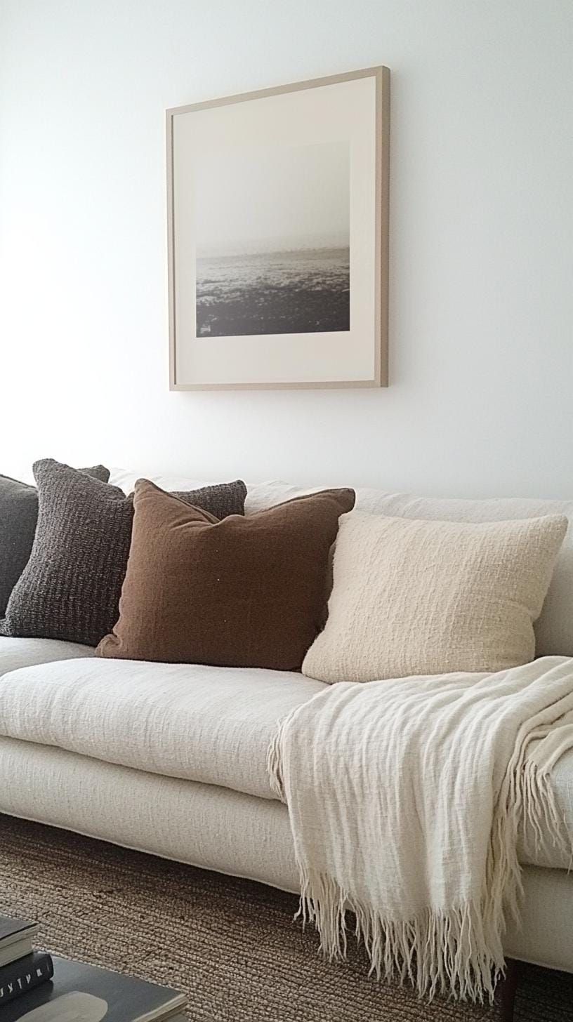 17. Cozy Minimalist Rooms With Layered Throws - photo 2