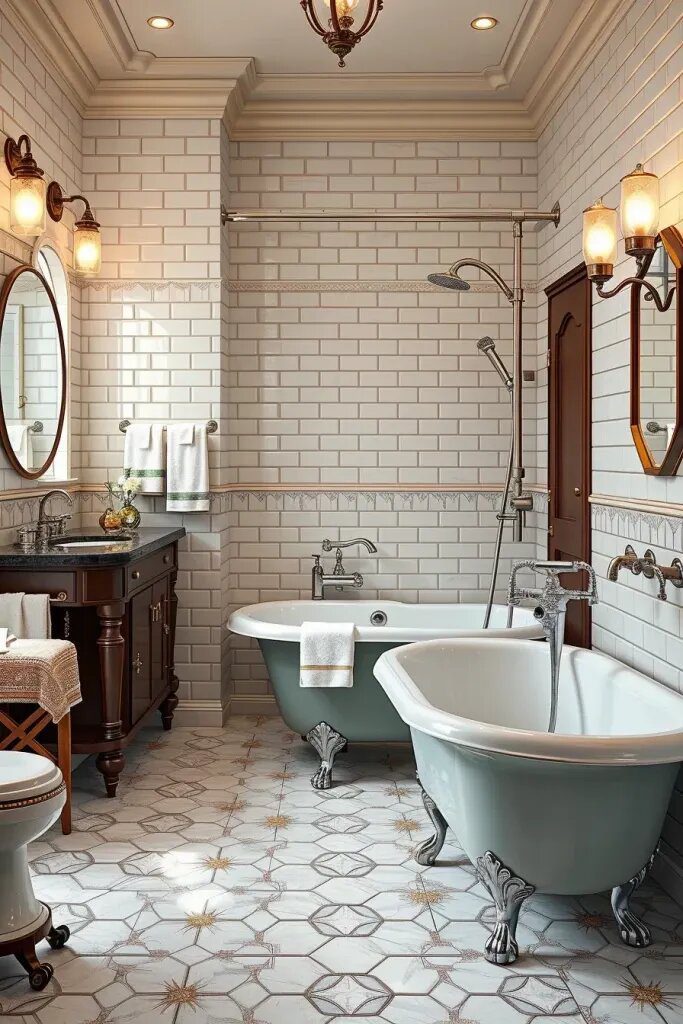 Polished Chrome Fixtures with a Vintage Edge