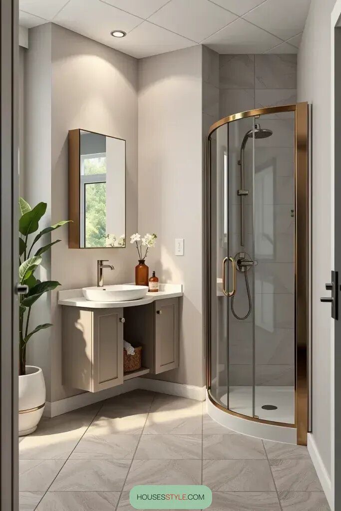 15. Space-Saving Ideas for Guest Bathrooms