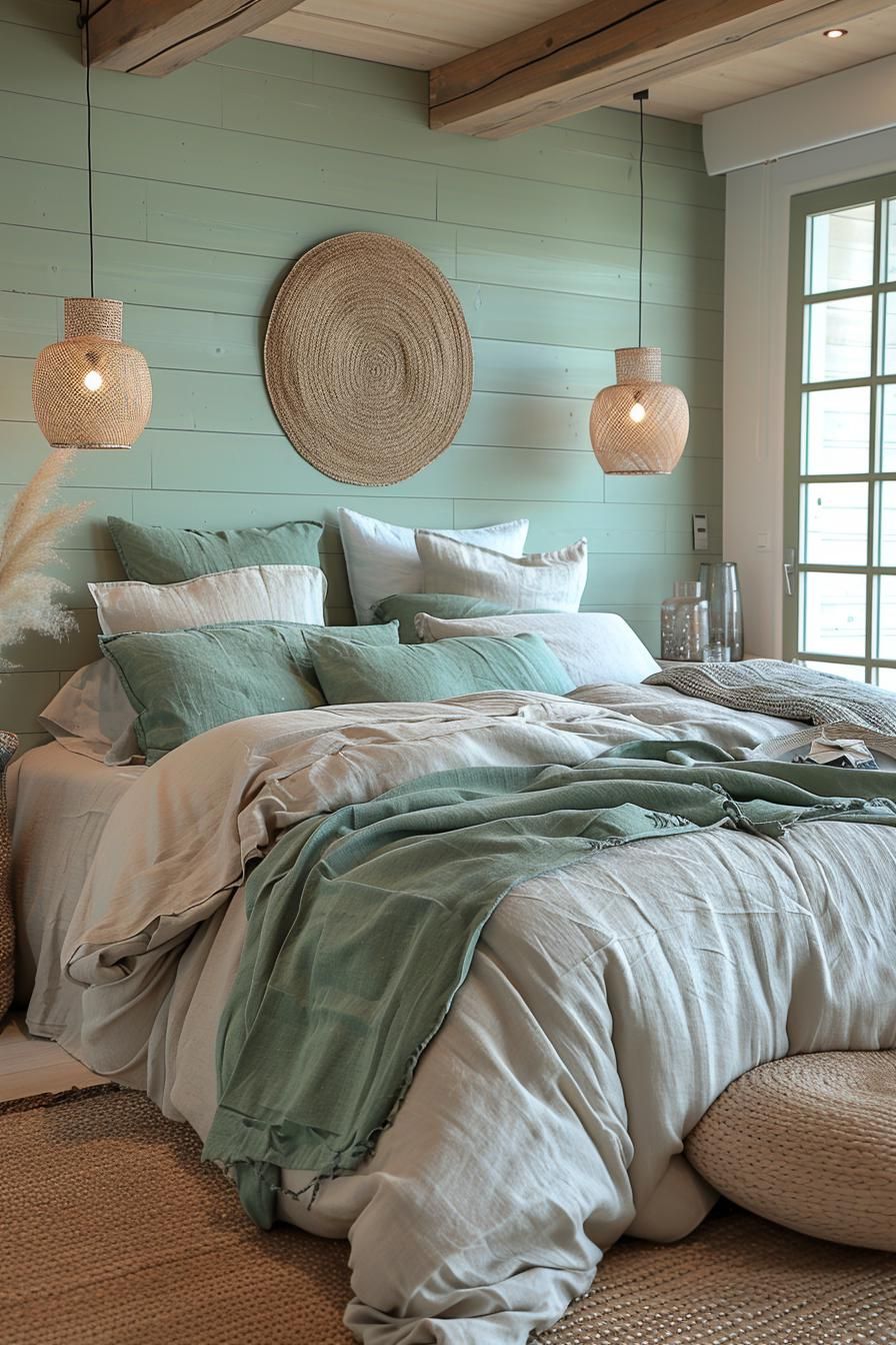5. Earthy Coastal Bedroom Inspiration - photo 2