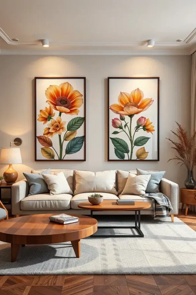 30. Frame a Wallpaper Mural as Wall Art