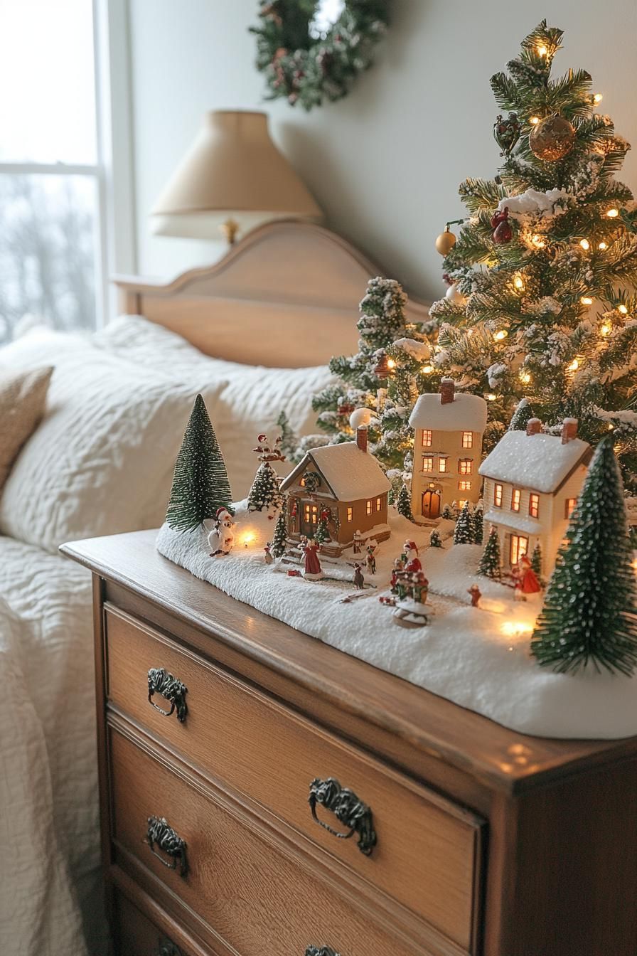 20. Miniature Holiday Displays for Decor