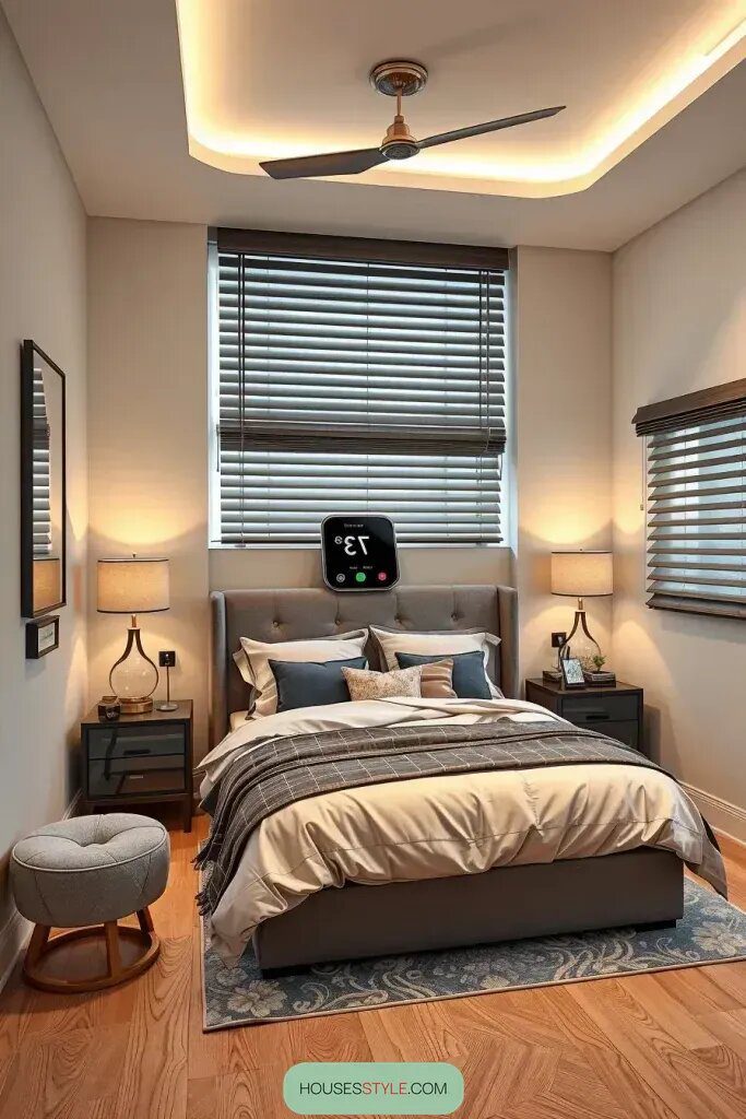 Modern Tech Upgrades for a Sleek Bedroom