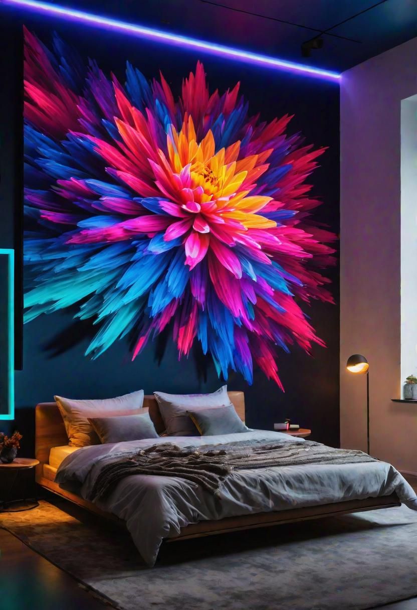 9. Digital Art Projection Walls