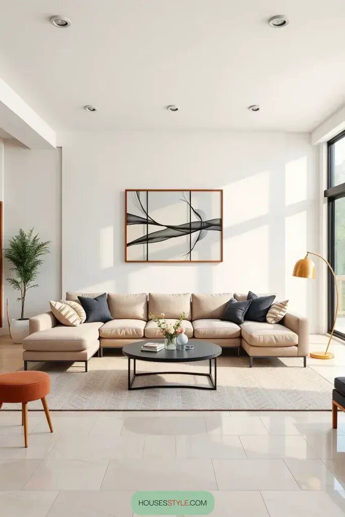 Add a Sophisticated Touch with Glass Panel Triptychs