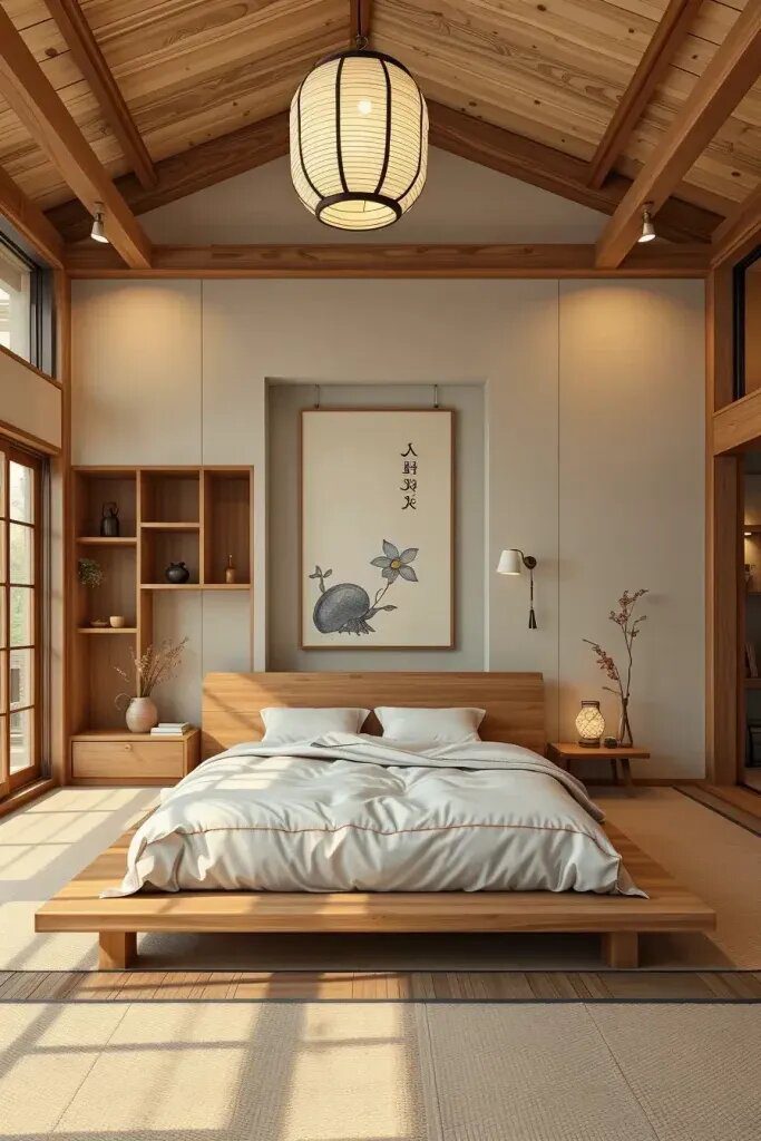 Open-Layout Bedrooms with a Serene Japandi Feel - photo 2