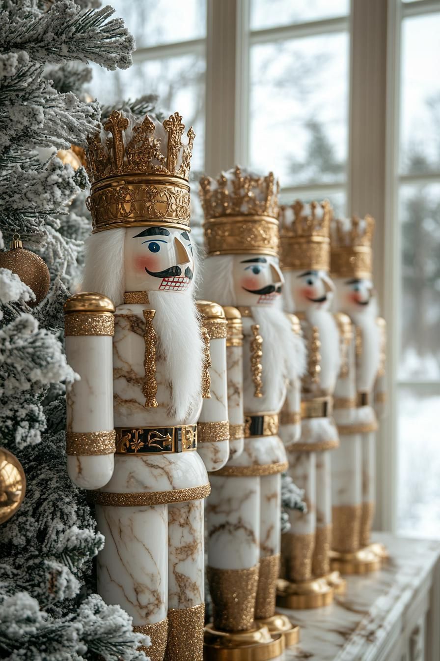 11. Marble and Brass Nutcracker Ideas - photo 2
