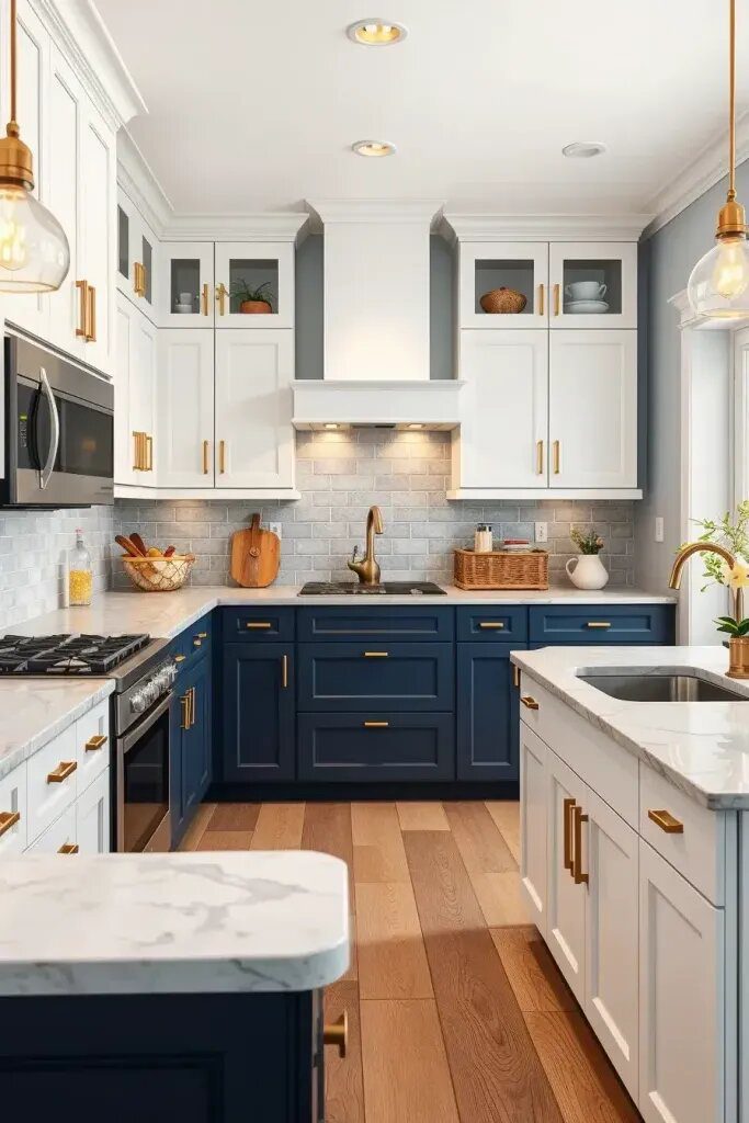 Two-Tone Cabinets for a Contemporary Look - photo 2