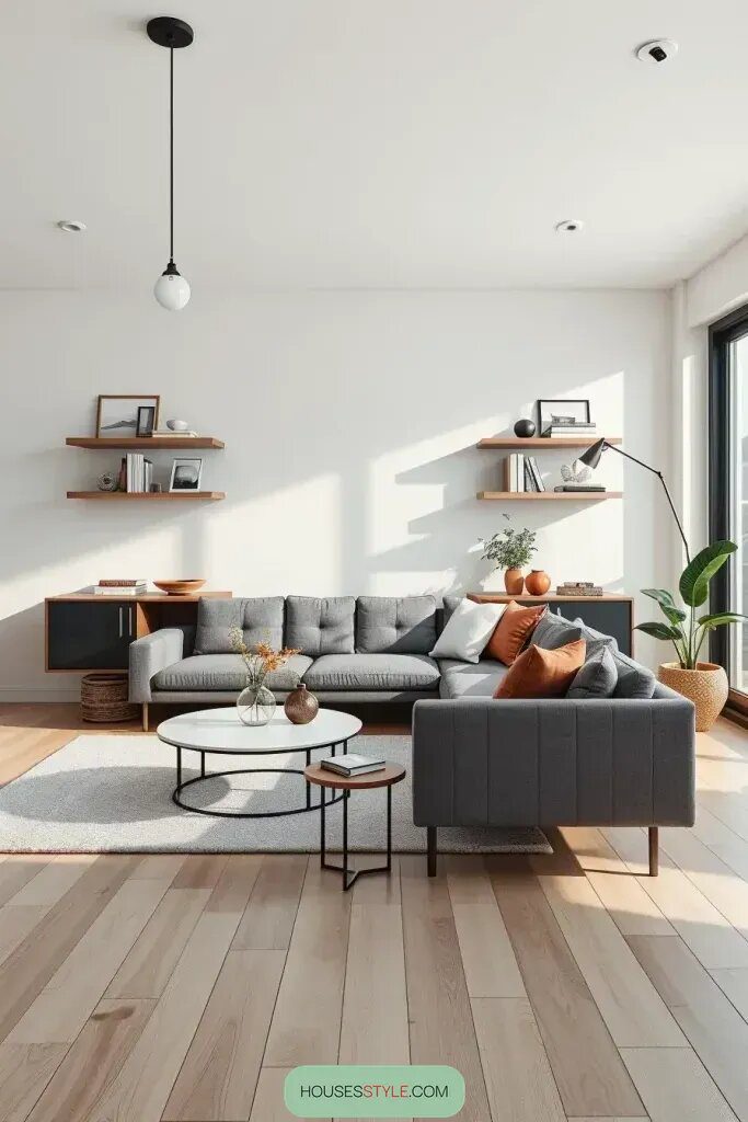 Designer Living Rooms That Embrace Negative Space