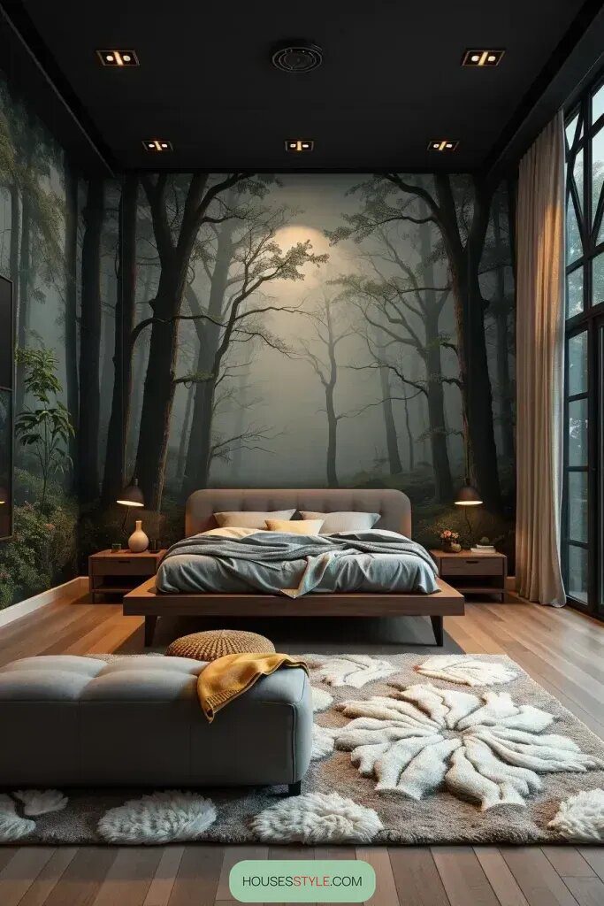 Giant Optical Illusion Paintings Bring Bedrooms to Life!