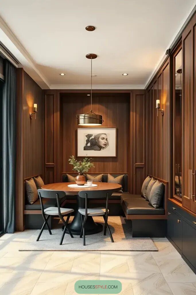 Hidden Dining Spots Behind Sliding Doors