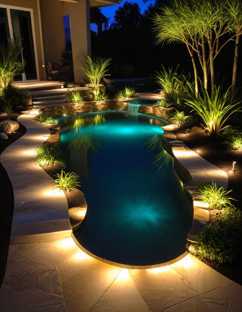 LED Lighting Ideas for Pool Areas