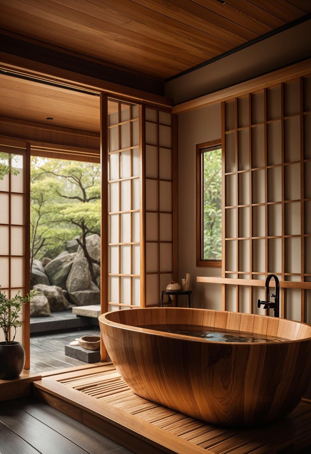 20. Zen Bathhouse Retreat Design - photo 2