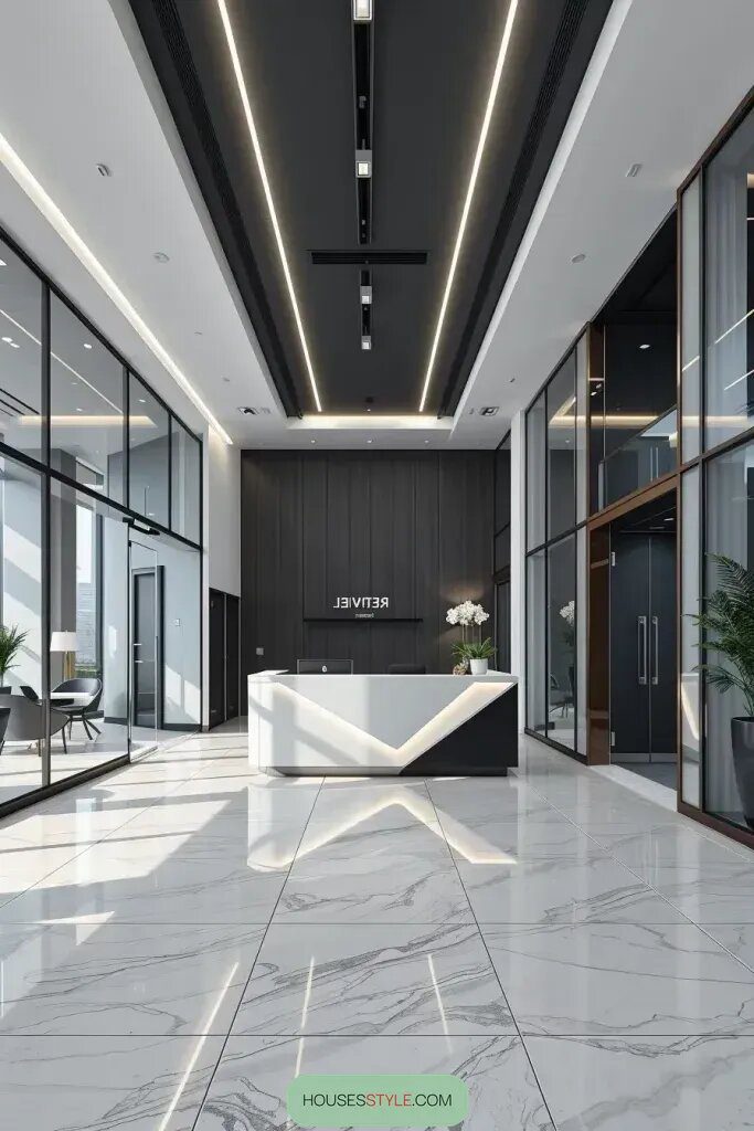 Minimalist Design Ideas for Corporate Lobbies