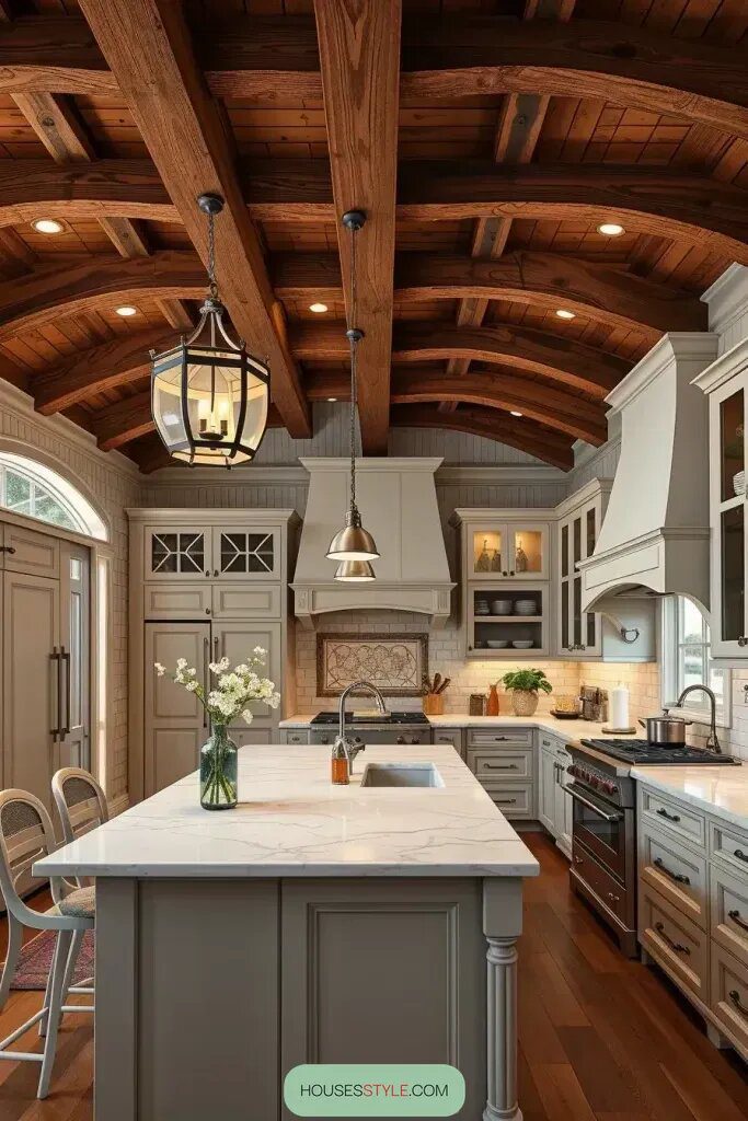 Exposed Ceiling Beams for Added Character - photo 2