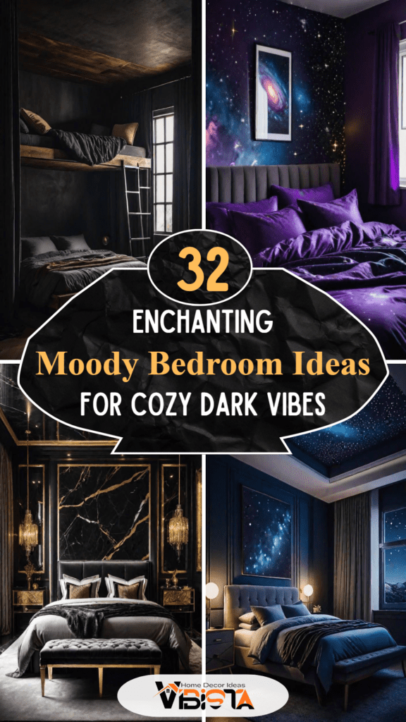 32 Enchanting Moody Bedroom Inspirations