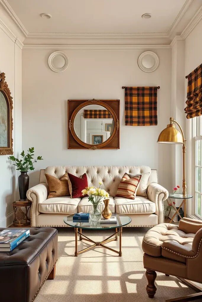 5 Ralph Lauren Tricks for a Small Living Room - photo 2