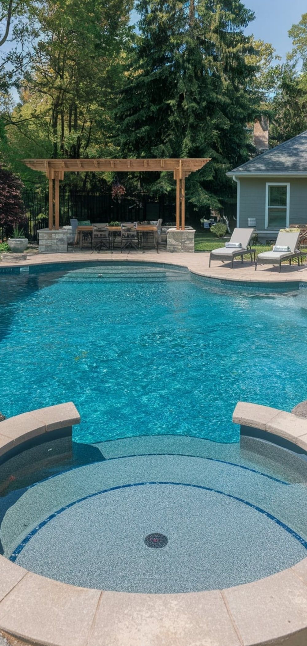 11. Beach-Entry Pools for Backyards
