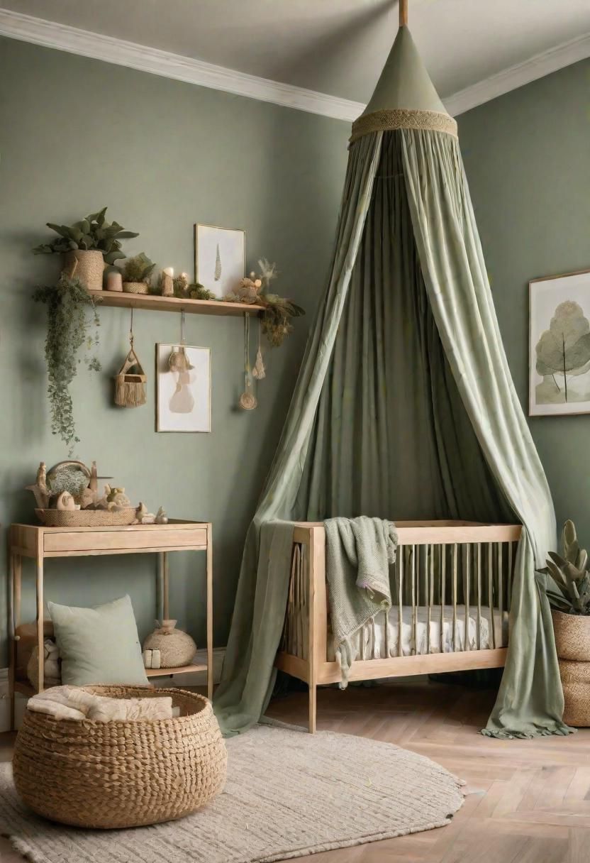 8. Styling a Boho Crib Canopy