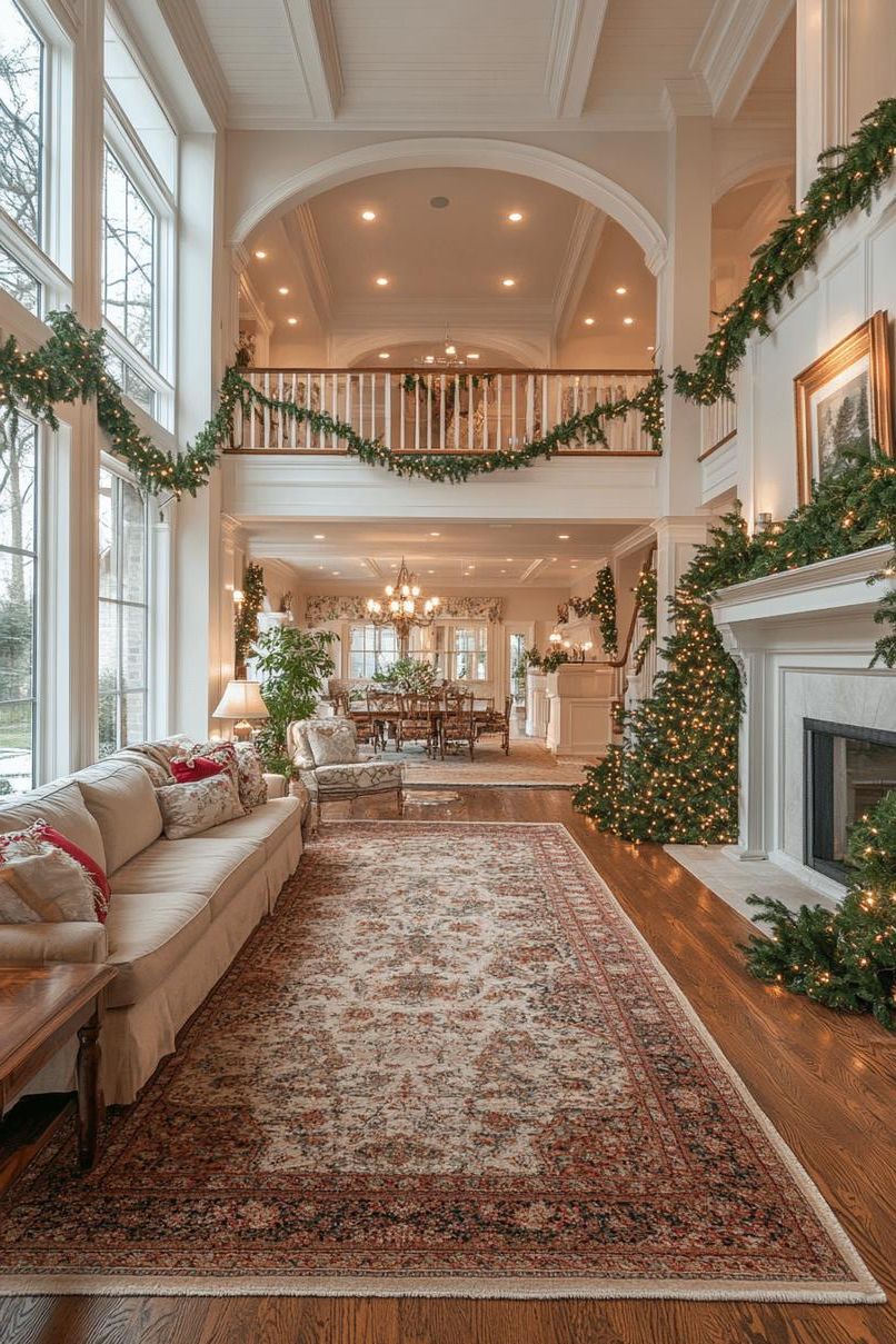 1. Festive Farmhouse Garlands Everywhere - photo 3