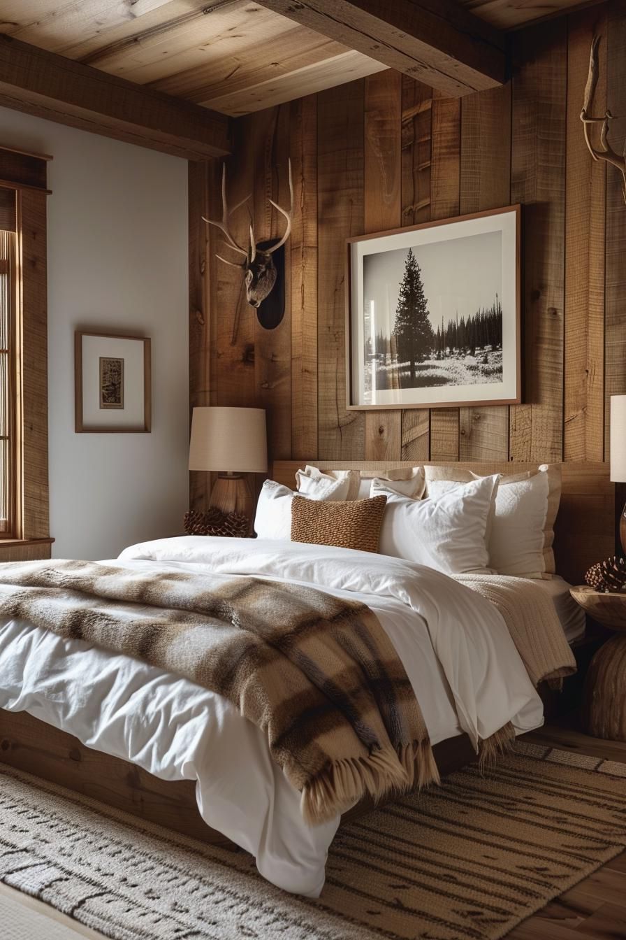 17. Winter Woodland Bedroom Inspiration