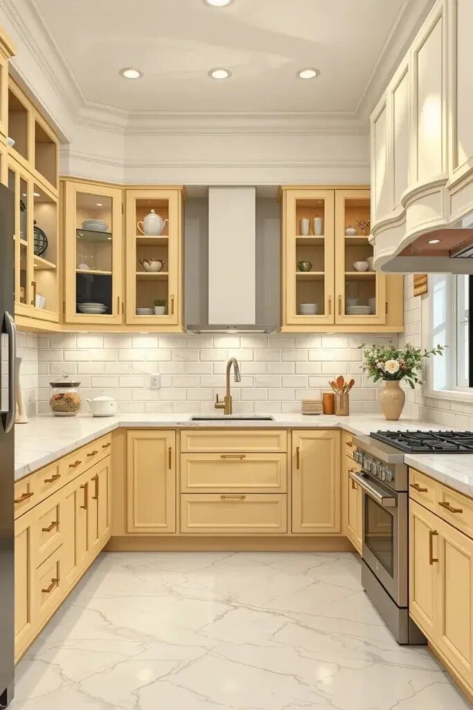 Butter Yellow Cabinets For A Cheerful Kitchen Refresh