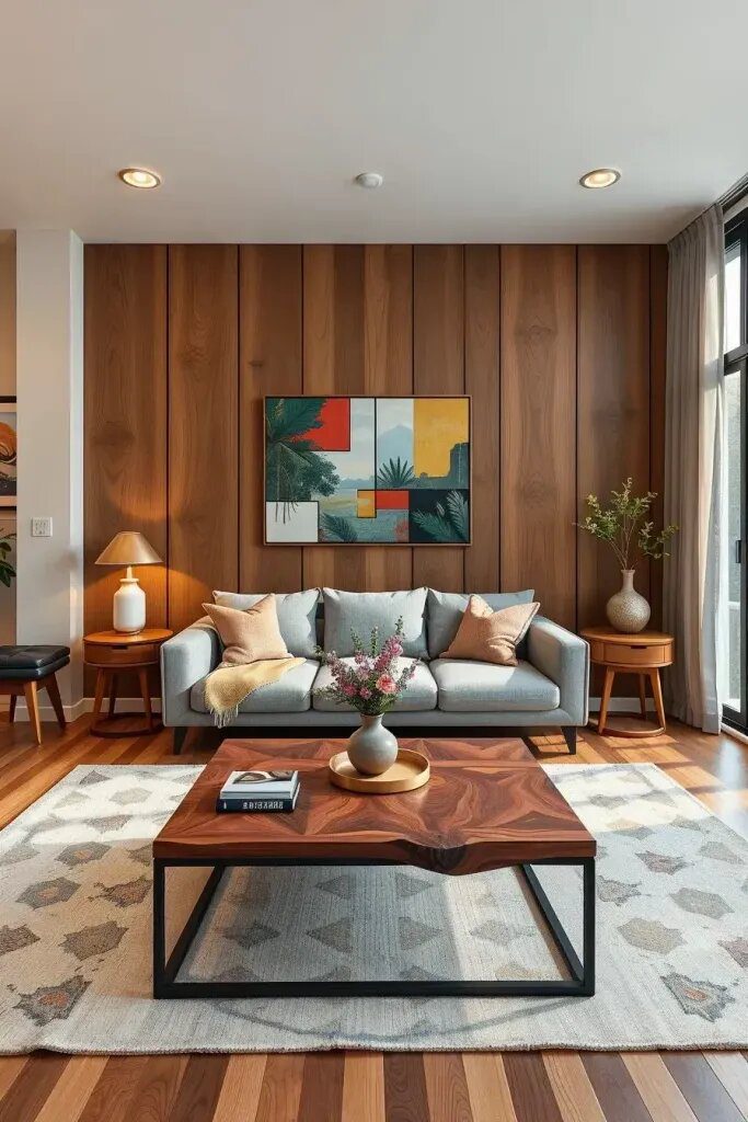Warm Wood Tones for Modern Rooms