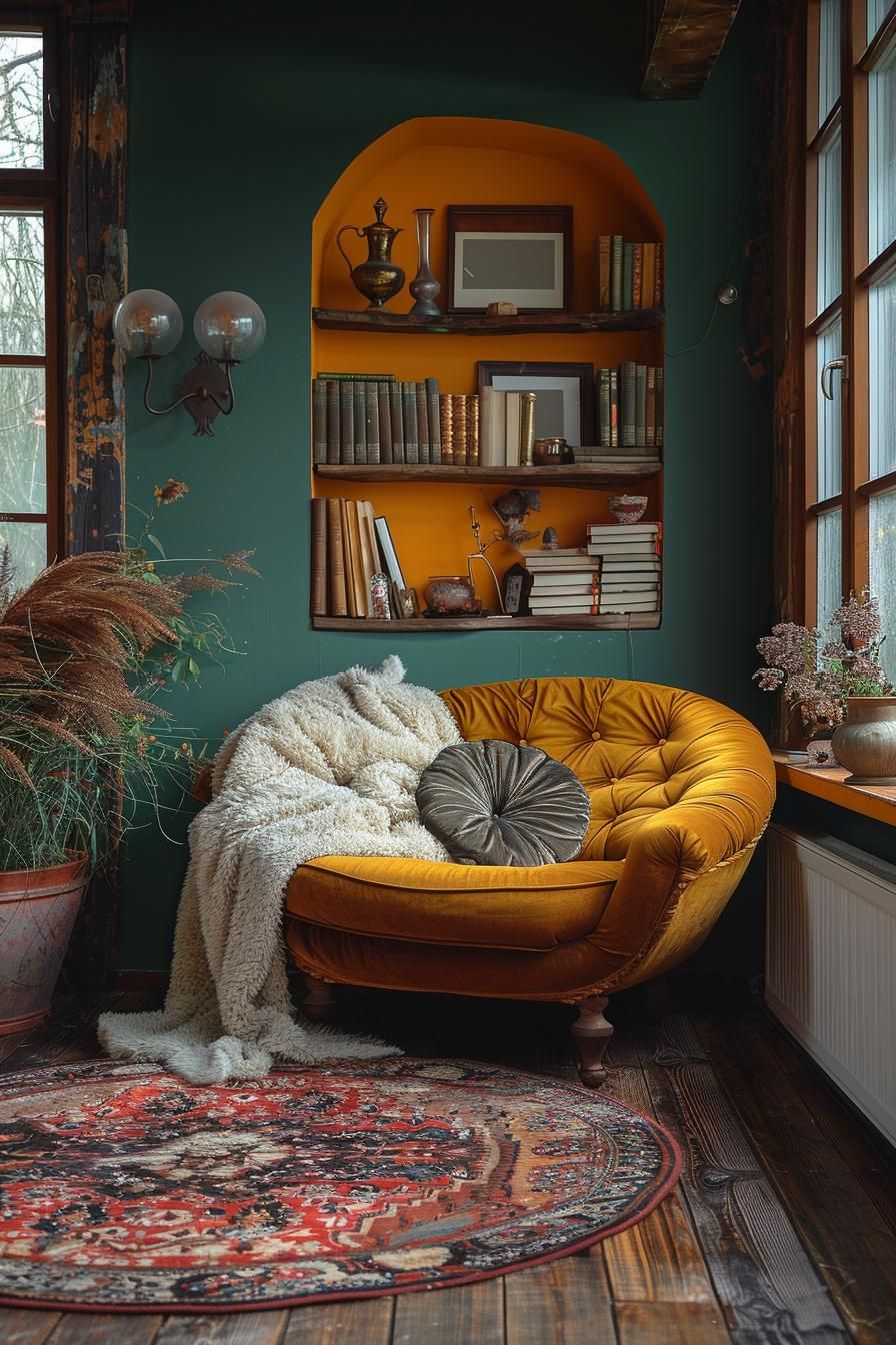 12. Wall Decor Ideas with Eclectic Flair