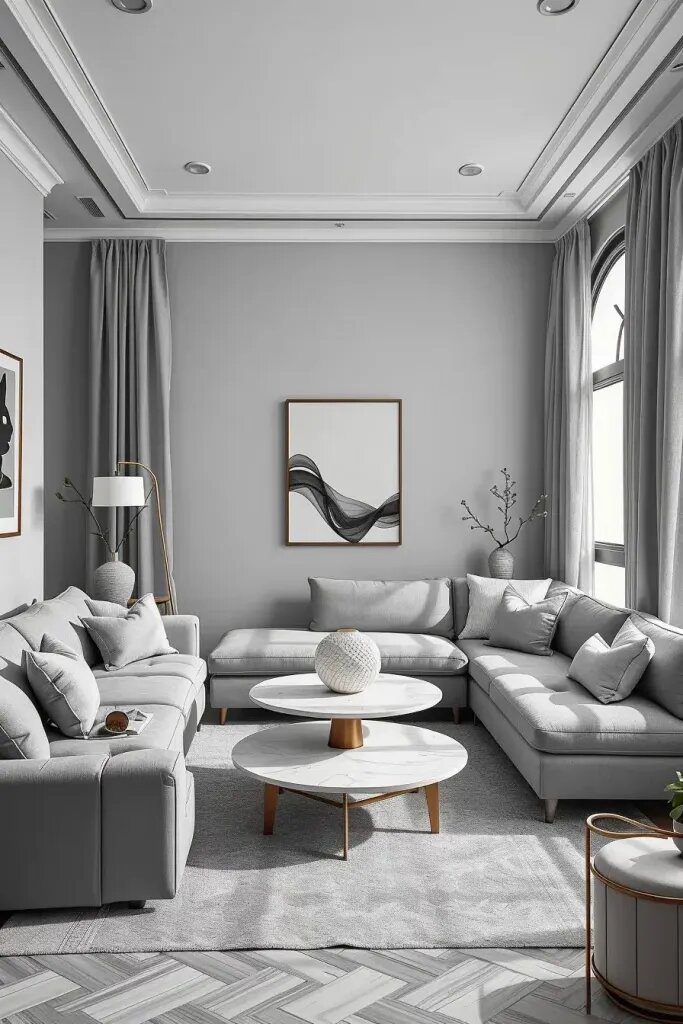 5 Easy Ways to Create a Cozy Monochrome Living Space