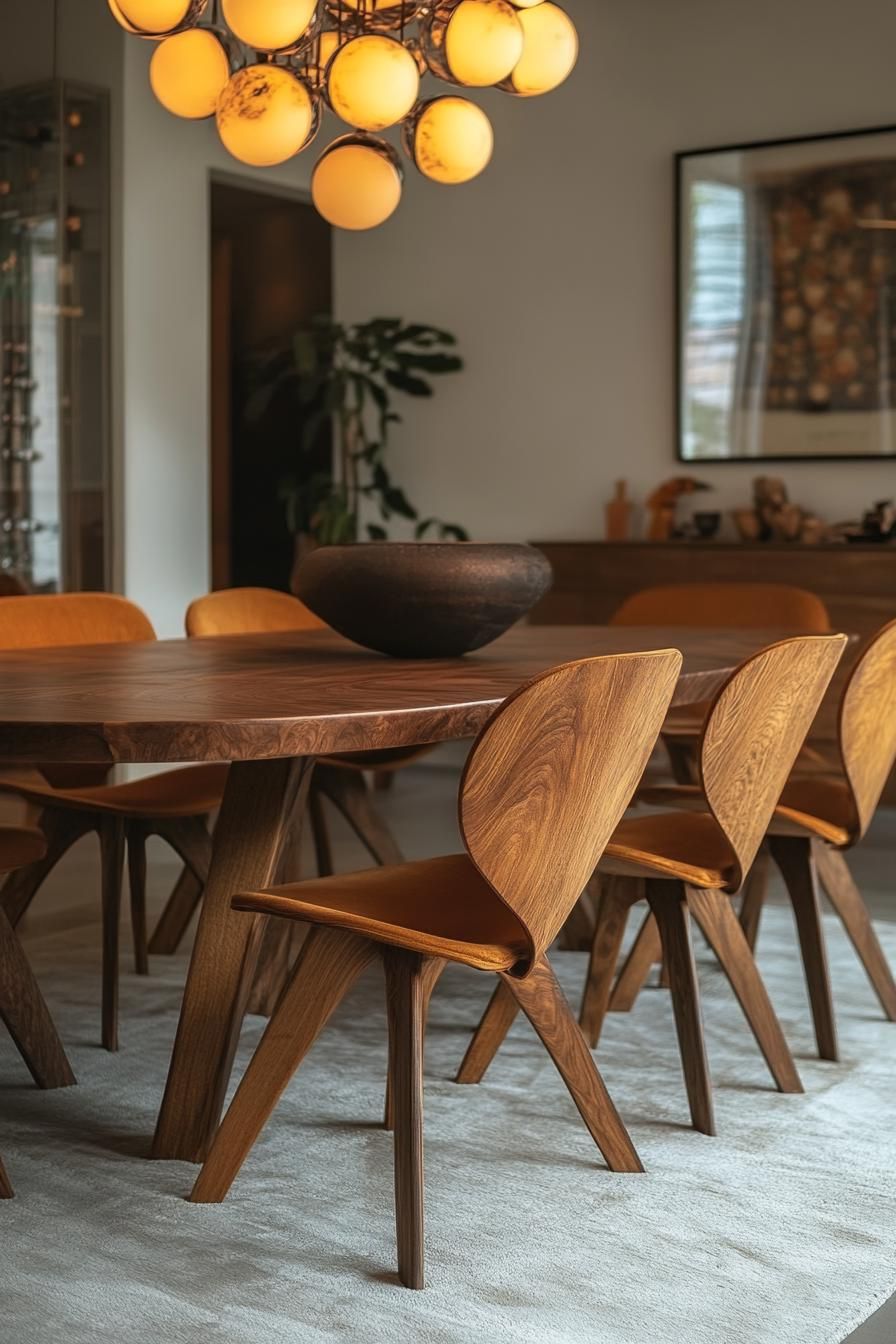 6. Elegant Wooden Chairs for Dining - photo 2