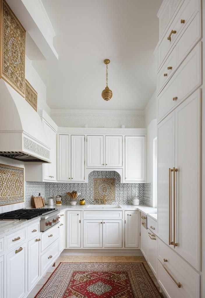 11. Moroccan-Style White Kitchen - photo 2