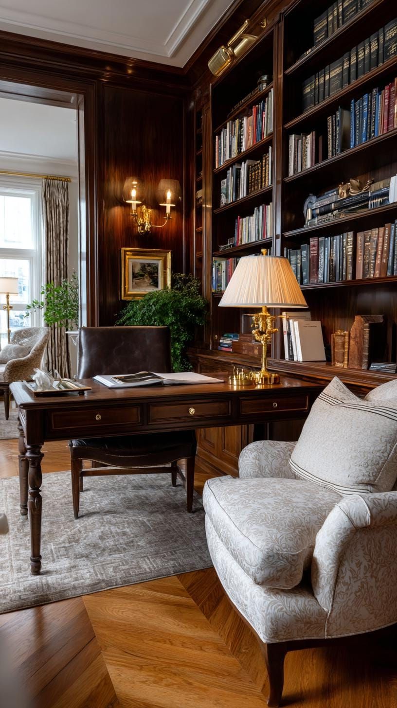 13. Step into the Cozy Reading Nook with Custom Bookshelves - photo 2