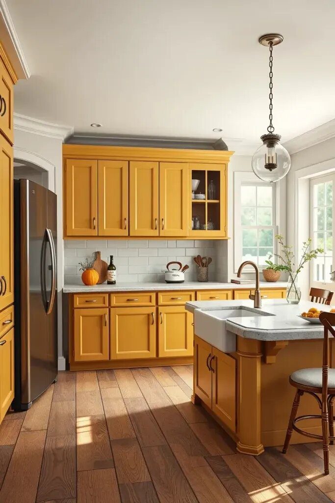 Classic Yellow Cabinet Designs for Any Home Style