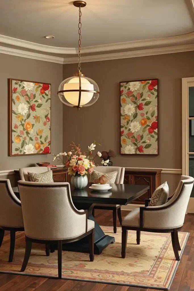 Framed Fabric Panel Wall Art - photo 2