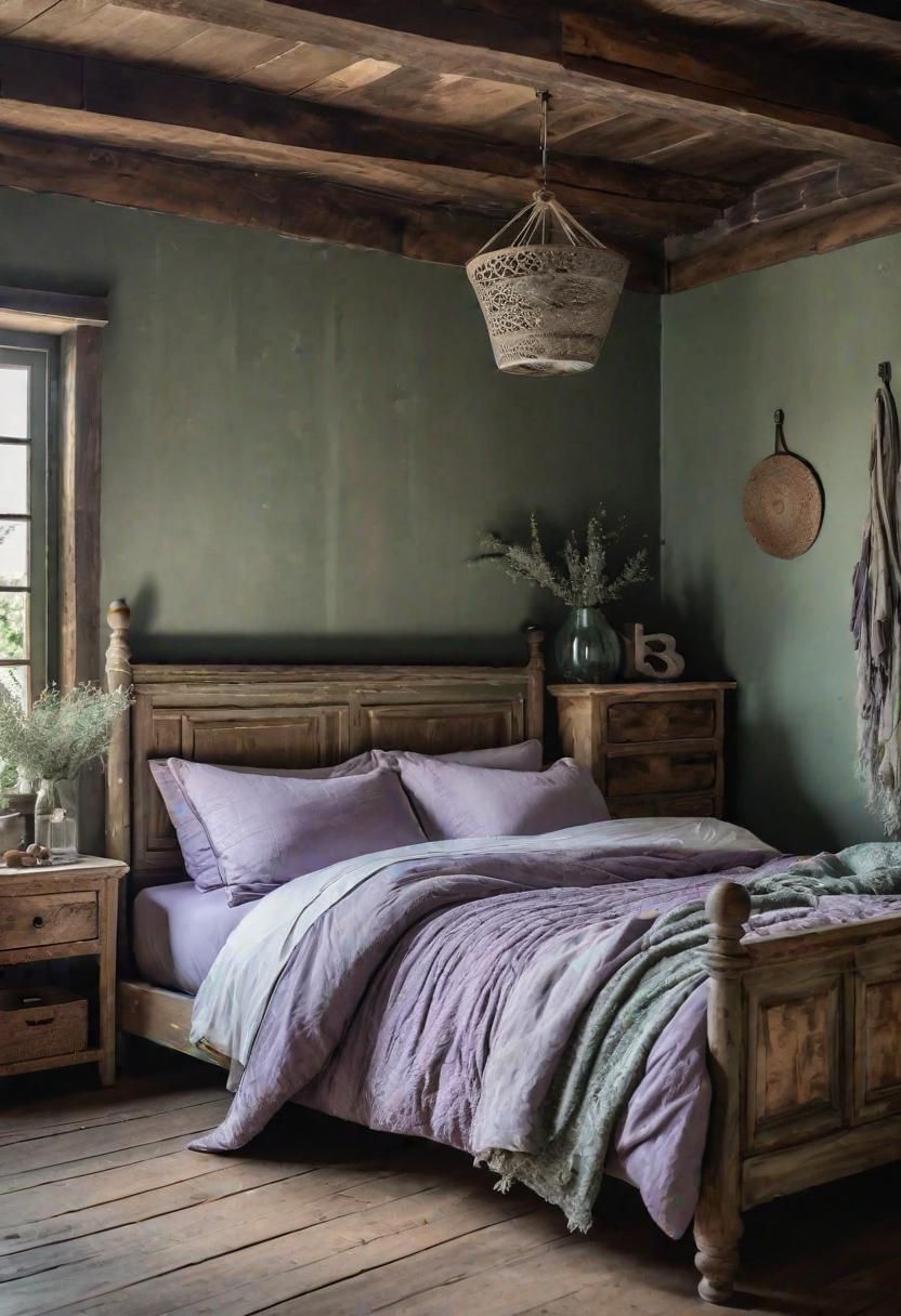 3. Sage Green Farmhouse Bedroom Ideas - photo 2