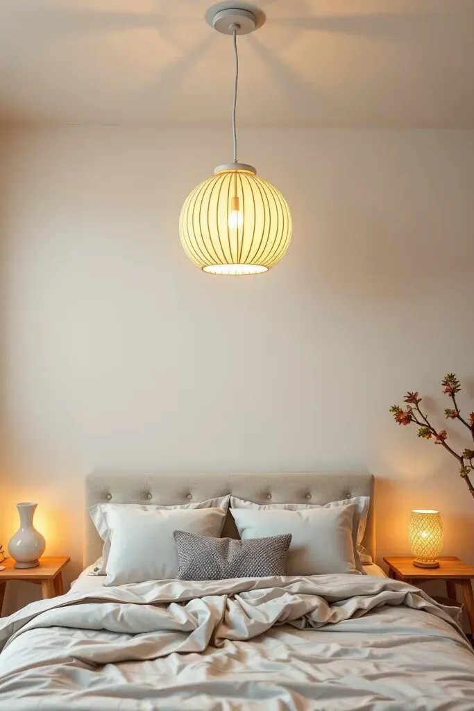 Soft and Warm Japandi Lighting Ideas - photo 2