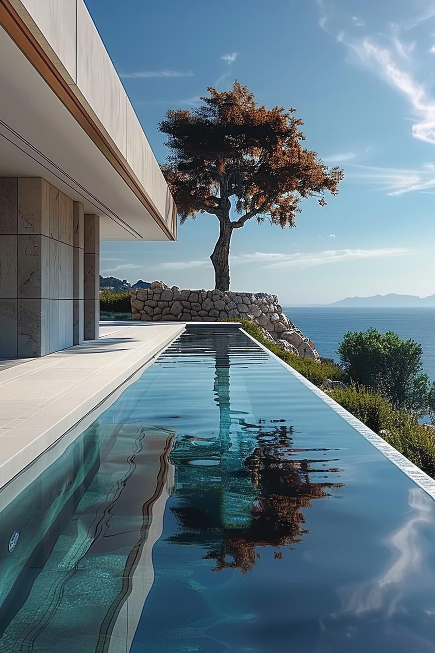 8. Contemporary Reflective Lap Pool - photo 2
