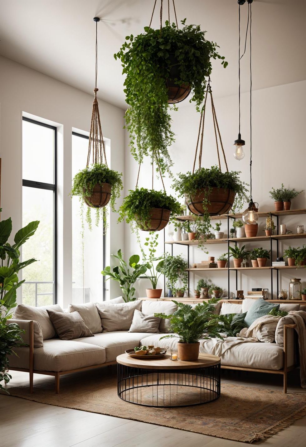 22. Hanging Plant Baskets from the Ceiling - photo 2