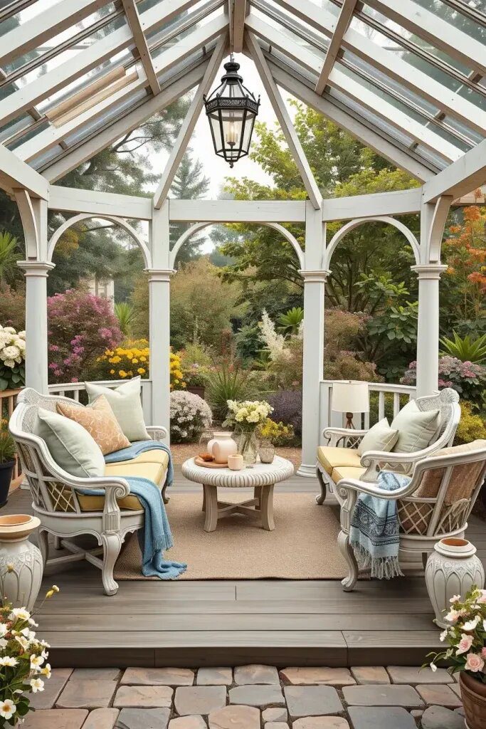 Gentle Color Hues for a Calm Gazebo - photo 2