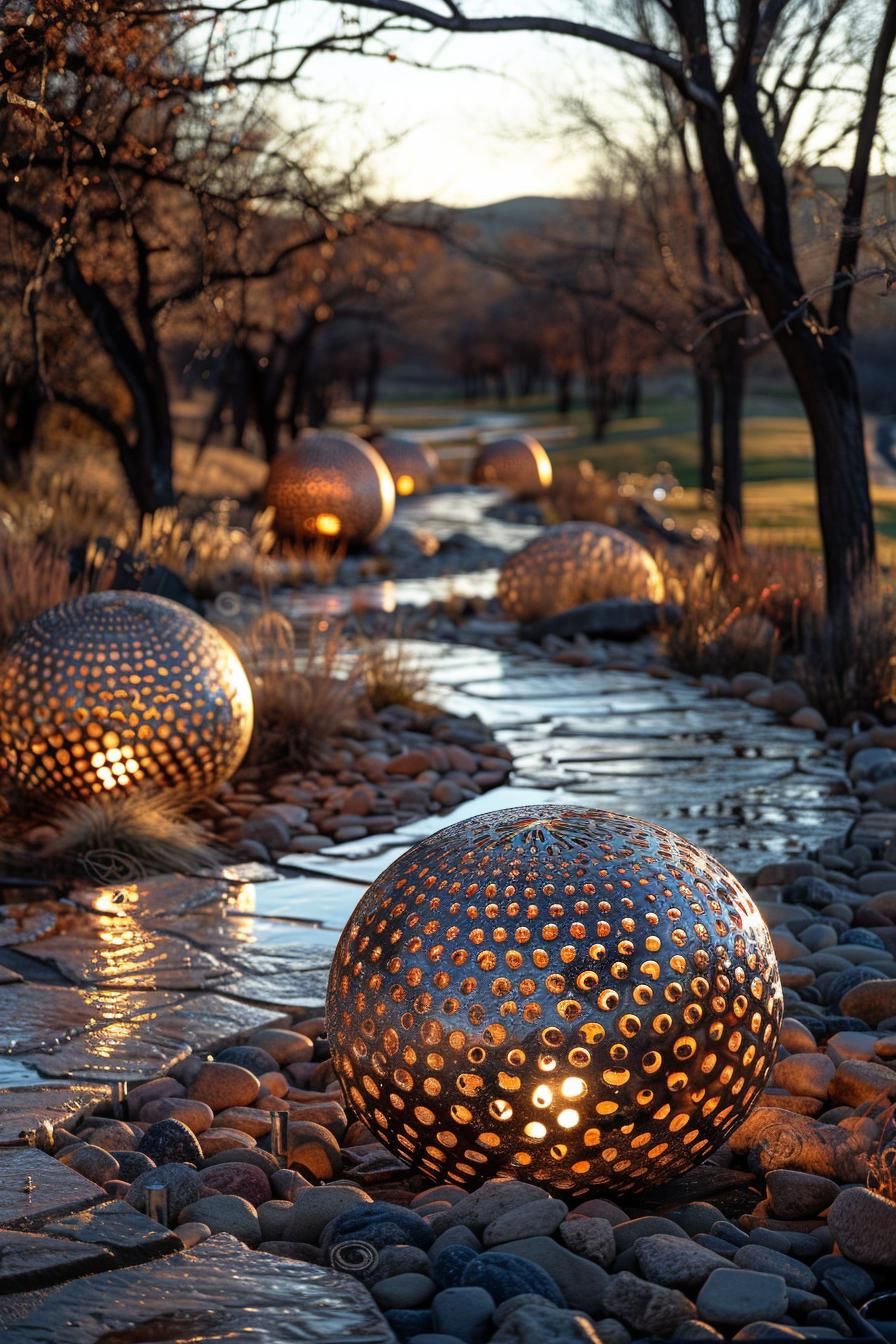 8. Organic Seed Pod Sculptures - photo 3