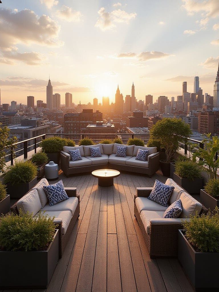 7. Build a Rooftop Deck for City Views