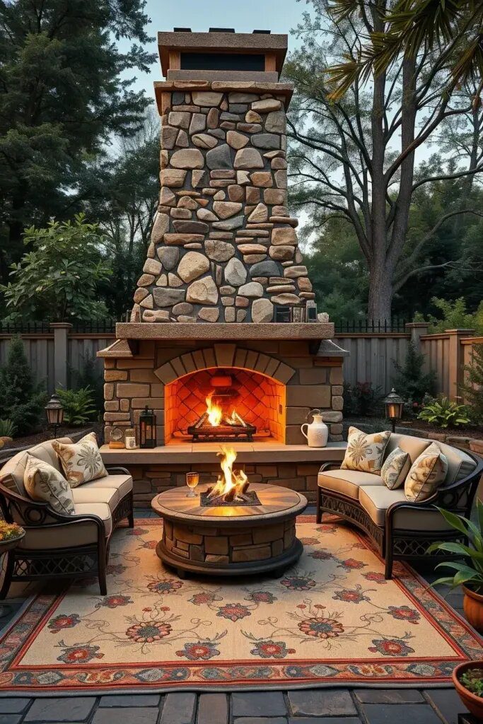 Outdoor Fireplaces for Cozy Gatherings - photo 3