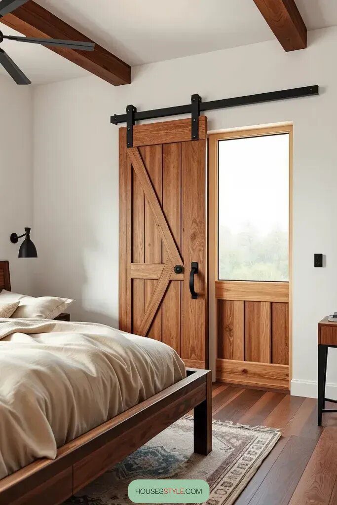 Barn Doors With a Modern Twist