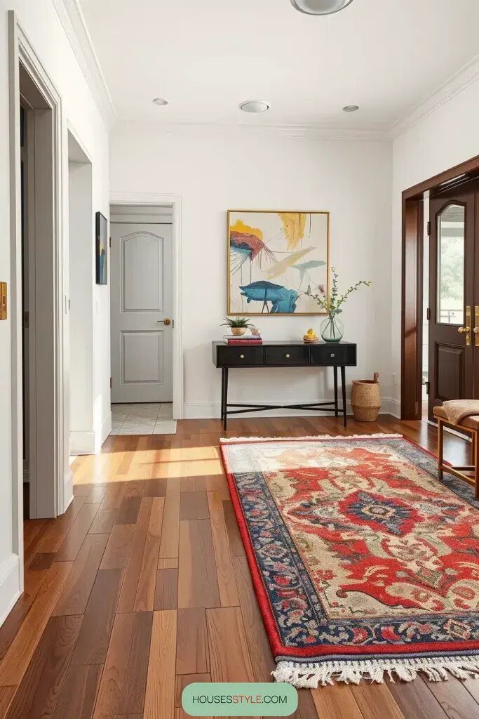 Statement Rugs That Anchor an Entry Space - photo 2