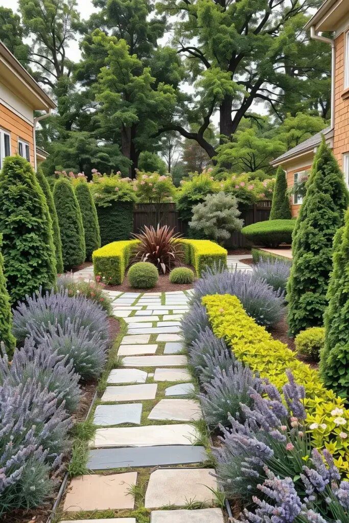 Manicured Symmetry in Botanical Borders - photo 2