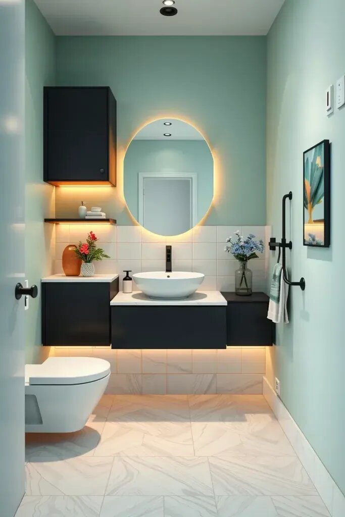 Under-Vanity Lighting For A Stylish Finish - photo 2