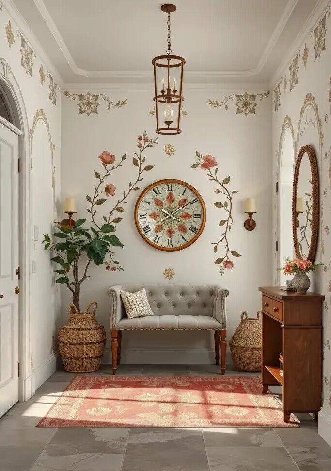 Stencil or Freehand: Picking Your Entryway Painting Style - photo 2