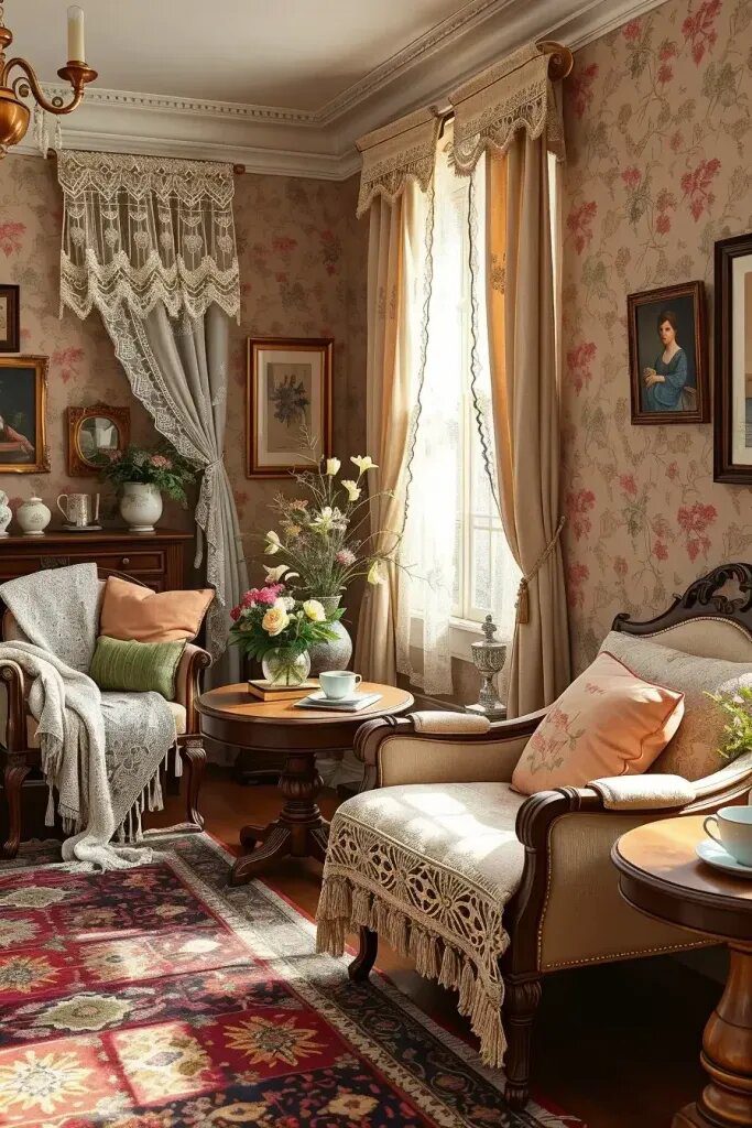 Layered Textiles for a Lived-In Feel