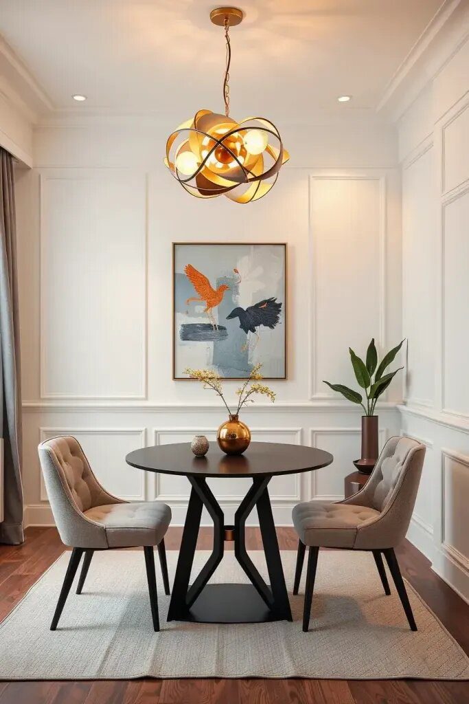 Statement Ceiling Lighting for Dining Rooms