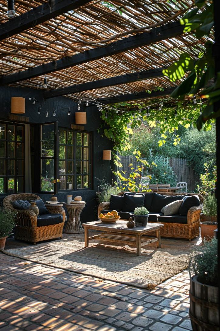 12. Handwoven Willow Canopy Designs